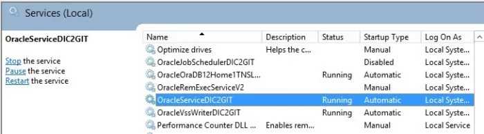 Creating an Oracle Database 12c