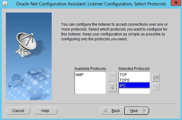 how to configure an Oracle Database Listener 5