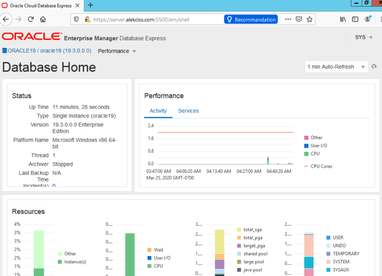 Как установить oracle database 19c на windows 10