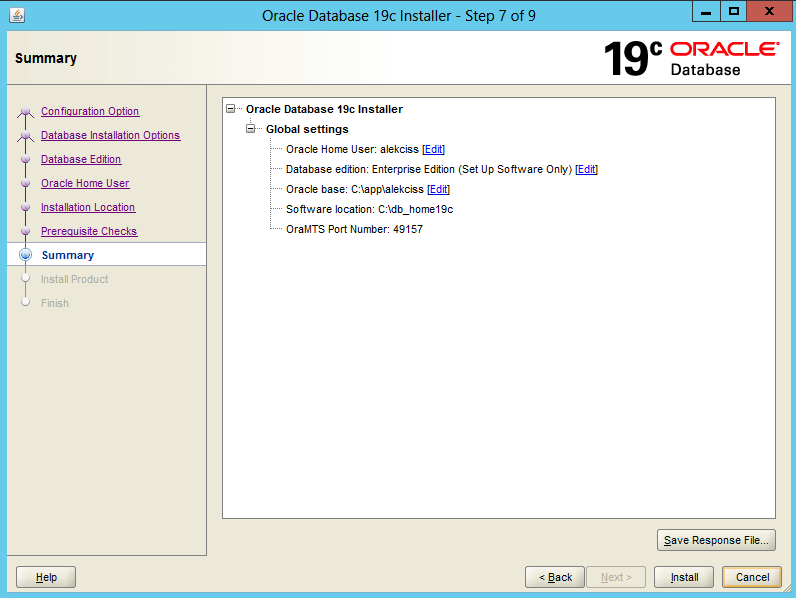 Install Oracle 19c on Windows Server 1-1
